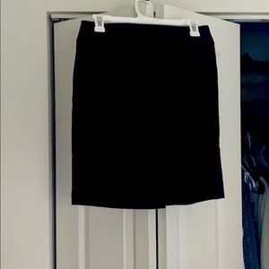 Black pencil skirt